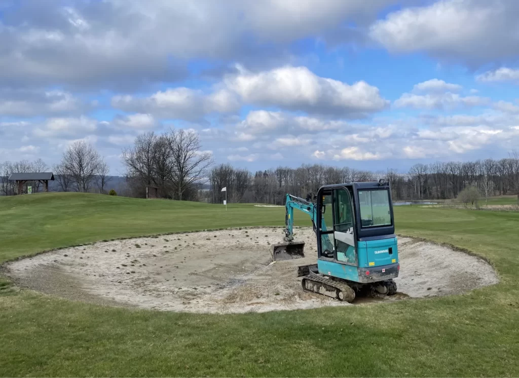 What material is used for bunker liners?
